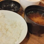 Ginza Isomura - ご飯とお味噌汁