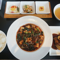 中国菜 老四川 飄香 銀座三越店 - ランチセットの麻婆豆腐