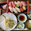 味どころ あかま - 料理写真:『寿司(10貫)＋天ぷら(5品)』@2580