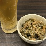 牛タン焼専門店 司 - 生ビールと辛子南蛮