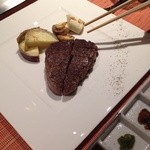TEPPAN DINING KAMIYA - 和牛フィレ肉のステーキ