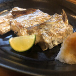 磯料理 竹波 - 太刀魚の塩焼き