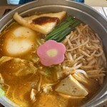 Men Chanko Tei - チゲ味噌めんちゃんこ840円