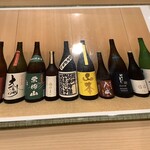 鮨桂太 - 日本酒メニュー
