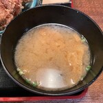 九州 熱中屋 - 味噌汁