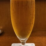 洋風創作料理  キュイジニエさわだ - お酒①生ビール(税込800円)