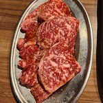 Tare Yakiniku Horumon Nikunabe Tamaya Nikuten - 上ロース1人前