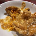 龍口酒家 - ⑦上海蟹の蟹味噌炒め