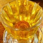 宇ち多゛ - 梅割り（甘め）です　キレイですね・・