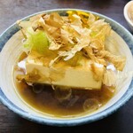 Kanayama Kadoya - おでん豆腐(湯豆腐) ¥130