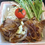 和食さと - 豚肩ロースの生姜焼き