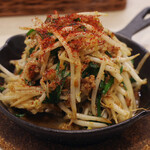 トンテキ食堂8 - 特製肉味噌のもやし炒め(700円)