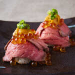 Roast beef temari Sushi