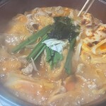 友綱部屋直伝 ちゃんこ 三賀 - ピリ辛ちゃんこ④