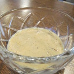 エスプレッソのかき氷が溶けたこれもまた美味い！