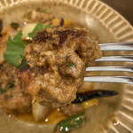 印度料理シタール - カダイマトンカレーのマトン