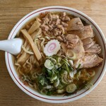 喜多方ラーメン 天高盛 - ラーメン　大盛！