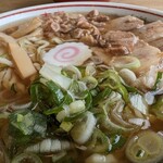 喜多方ラーメン 天高盛 - ラーメン　大盛