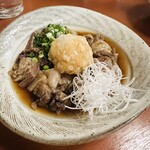 石臼挽きうどん しゅはり - 牛すじおろしポン酢