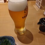 おおぞね鮨 - 生ビール