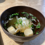 手白澤温泉ヒュッテ - そばがき