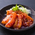 韩式辣白菜虾仁