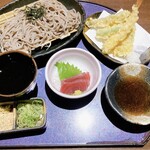 Gochisou Mura - ざる蕎麦と天ぷらのセット