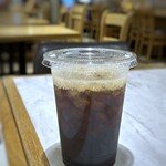 アペティート カフェ - ドリンクは「アイスコーヒー」を。軽めですけれど、コクも感じ意外に（失礼）美味しい。