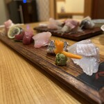 馳走 なか川 - 刺し盛り