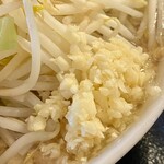 Ramen Fujimatsu - 富士ラーメン(小)(300g)(豚ロース１枚+とろ豚１個)@1,000円※ニンニクあり、ヤサイ増量(400g)