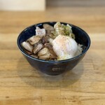 中華蕎麦 會 - 温玉焼豚丼