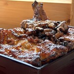 うなぎ 横輪おりおり - 鰻重おりおり、肝焼き、ご飯大盛