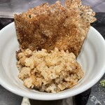 鉄板焼 しろや 銀座亭 - ガーリックライス