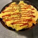 PASTA&PIZZA SWEETS LaPACE - オムライス(トマトケチャップソース)@980円