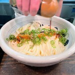 江戸堀 木田 讃岐うどん - 生醤油うどん大盛り