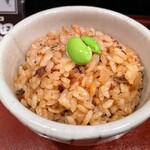 江戸堀 木田 讃岐うどん - 炊き込みご飯