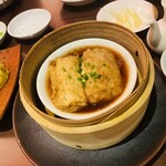 香港飲茶点心 千琇 - 湯葉巻きオイスターソース蒸し