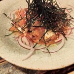 おもろ - 鯵ゴマユッケ900円