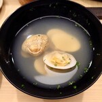 日本橋蛎殻町 すぎた - 浅蜊のお椀