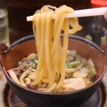 花の山 - 牛すき鍋(420円)