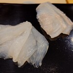 日本橋蛎殻町 すぎた - お造り 松川鰈と皮剥