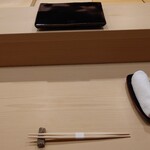 日本橋蛎殻町 すぎた - カウンター