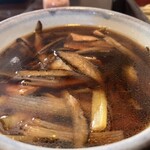 おびひろ縹 - 豚肉ごぼうセイロのつけ汁