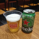 BURGERKING - ハイネケン350ml缶ビール