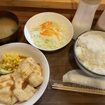 Kicchimmainichiya - 限定 チキンステーキ定食 800円