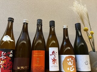 Sushi Hirano - 日本酒　ひやおろし