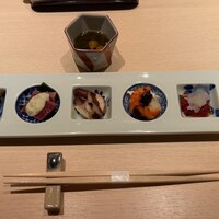 新橋 天鮨 - まずは、口慣らし