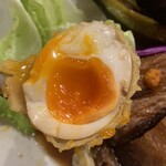 Kominkashubouzaion - 煮卵の天ぷら