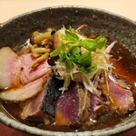 麦と麺助 - 鰹の醤油そば