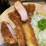 丸一 - ロースかつ断面